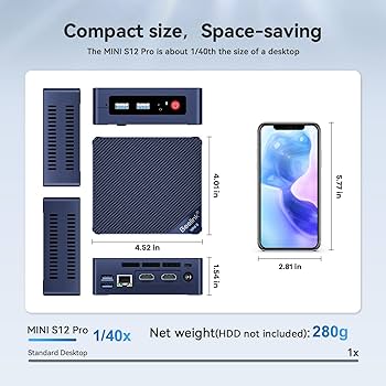 ミニPC Beelink MINI S12 PRO N100 Beelink | Beelink MINI S12 Pro Intel® Alder Lake N100